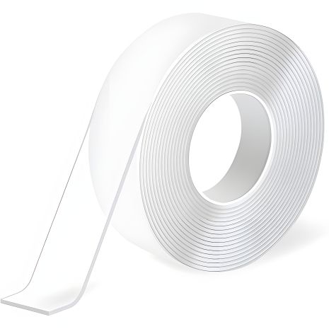 Клейкая скотч-лента многоразовая Nano Tape Ivy Grip крепкая фиксация Transparent 500x3x0.1cm Клейкая скотч-лента многоразовая Nano Tape Ivy Grip крепкая фиксация Transparent 500x3x0.1cm