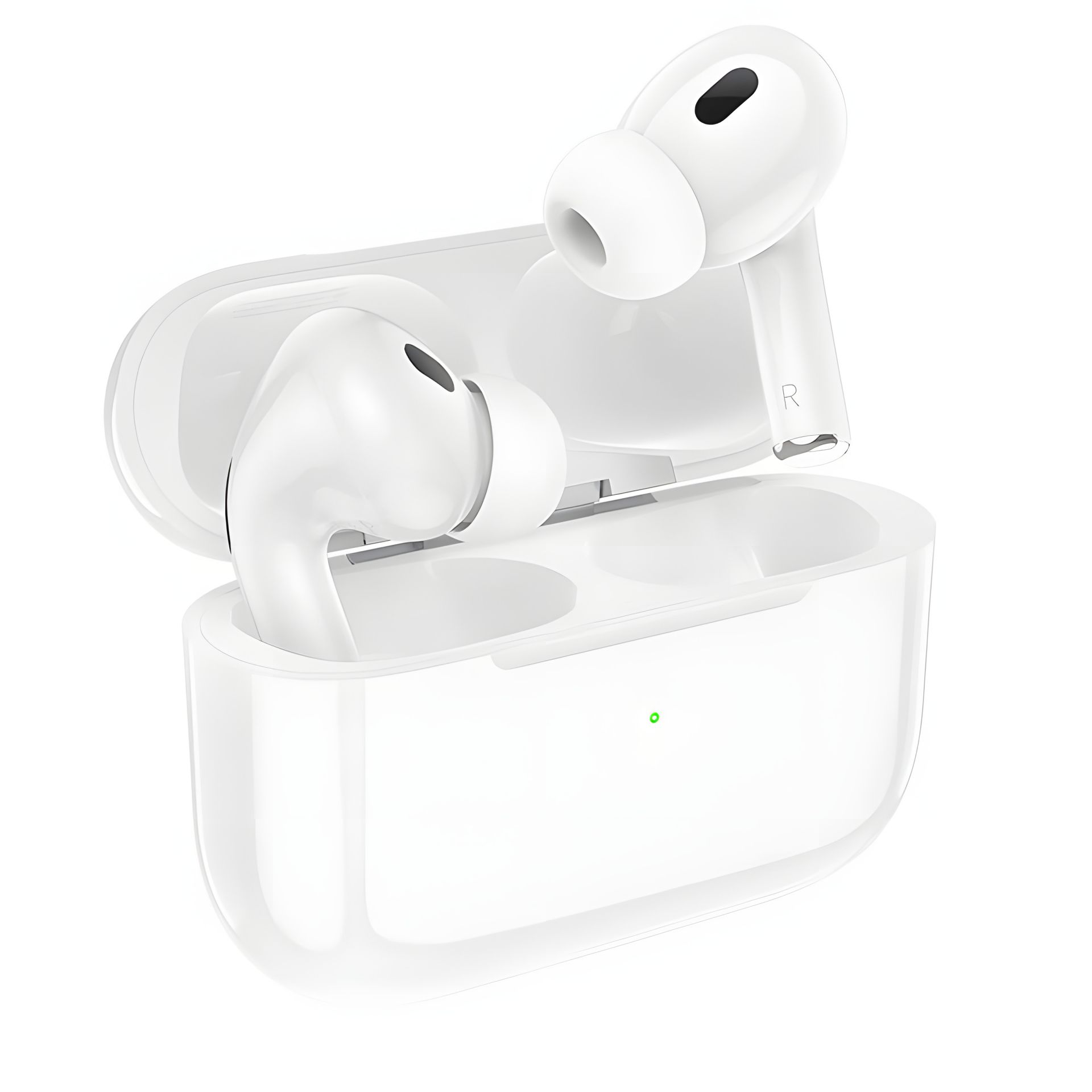 Вакуумні бездротові навушники Hoco EW77, TWS, BT5.4, 30mAh, 300mAh, 4h, white Вакуумні бездротові навушники Hoco EW77, TWS, BT5.4, 30mAh, 300mAh, 4h, white