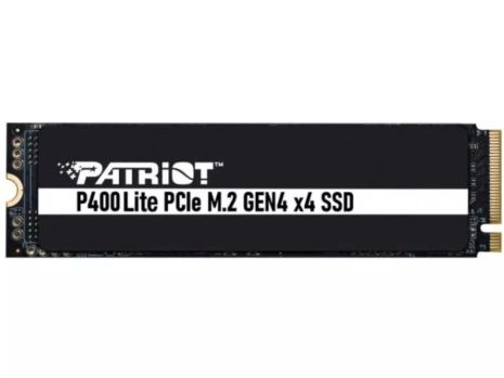 SSD M.2 Patriot P400 Lite 500GB NVMe 1.4 2280 Gen 4x4, 2700/3500 3D TLC SSD M.2 Patriot P400 Lite 500GB NVMe 1.4 2280 Gen 4x4, 2700/3500 3D TLC