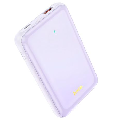 Great Hoco Q21 Powerbank 22.5W+PD20W Digital Display 10000mAh Purple Great Hoco Q21 Powerbank 22.5W+PD20W Digital Display 10000mAh Purple
