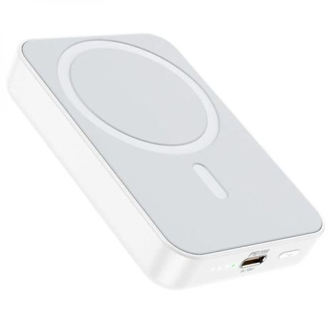 Повербанк Borofone BJ25 Plus Reach PD20W magnetic wireless fast charging 10000 mAh Белый Повербанк Borofone BJ25 Plus Reach PD20W magnetic wireless fast charging 10000 mAh Белый