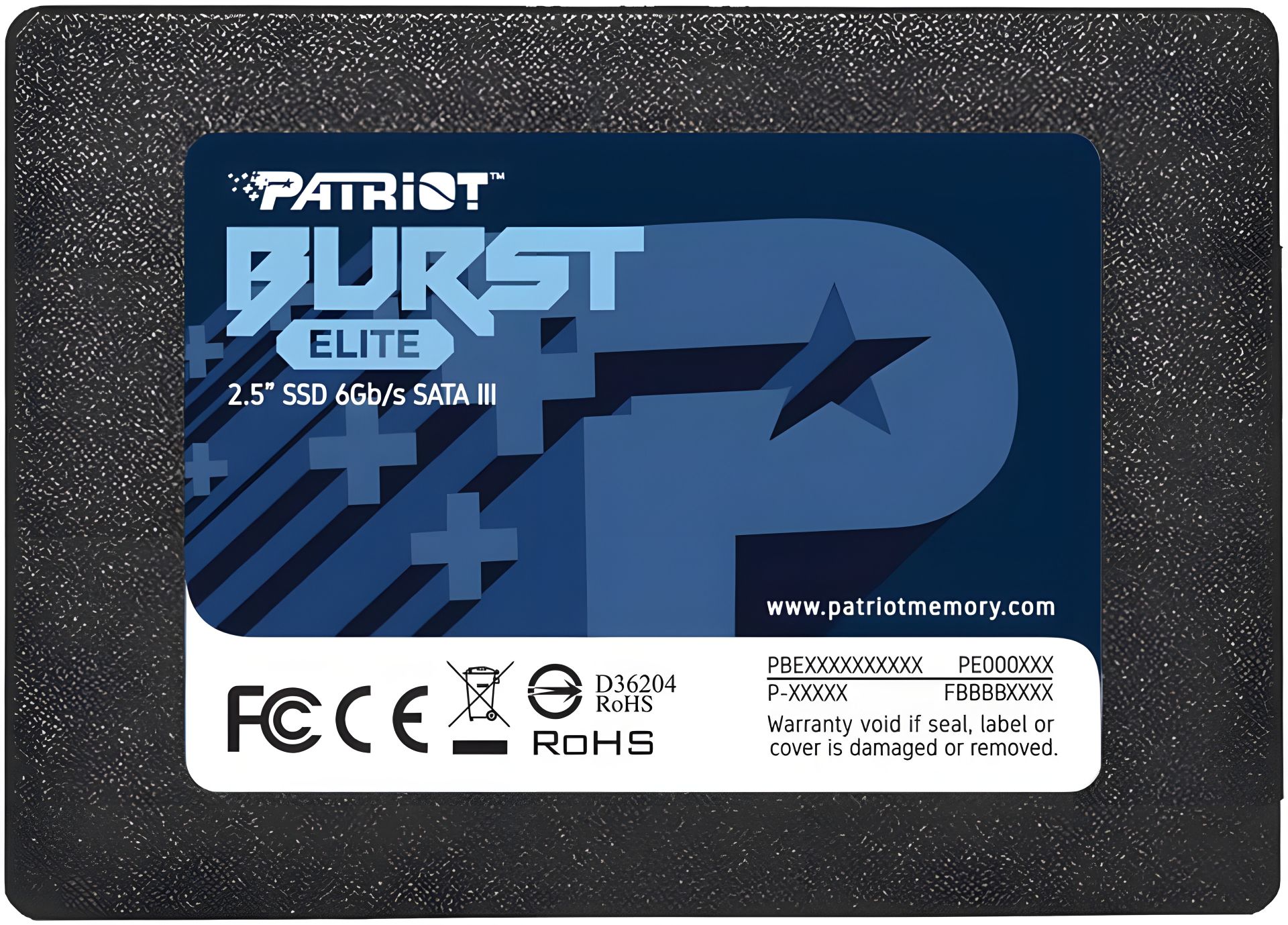 Patriot Burst Elite SSD 240GB 2.5" 7mm SATAIII 3D TLC Patriot Burst Elite SSD 240GB 2.5" 7mm SATAIII 3D TLC