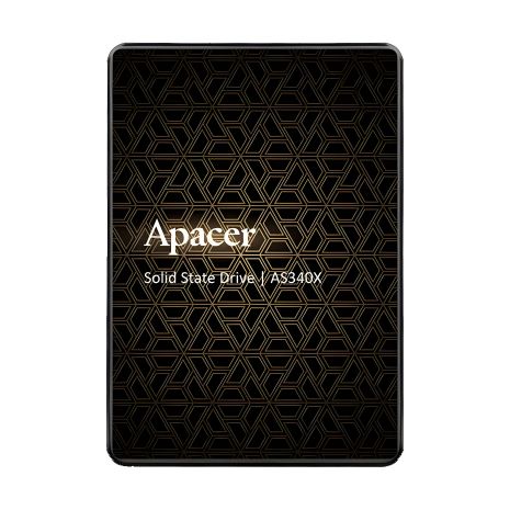 Apacer AS340X SSD 480GB 2.5" 7mm SATAIII 3D NAND Read/Write: 550/520 MB/sec