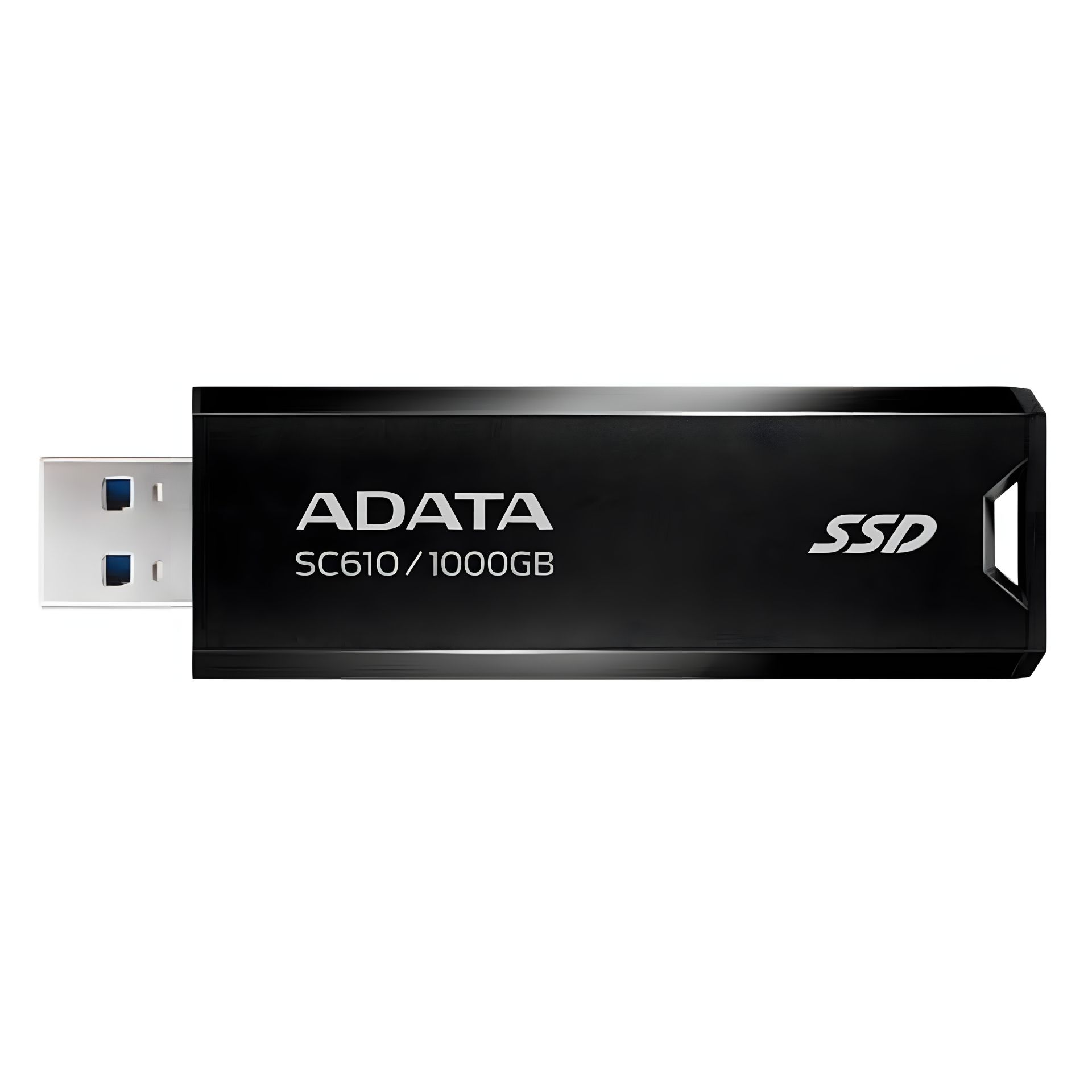 SSD ADATA 1TB SC610 USB 3.2, 550/500Mb/s, черный SSD ADATA 1TB SC610 USB 3.2, 550/500Mb/s, черный