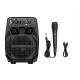 Акустика-караоке HOCO Force wireless portatble speaker DS07 | BT4.2, TF / USB | black Акустика-караоке HOCO Force wireless portatble speaker DS07 | BT4.2, TF / USB | black