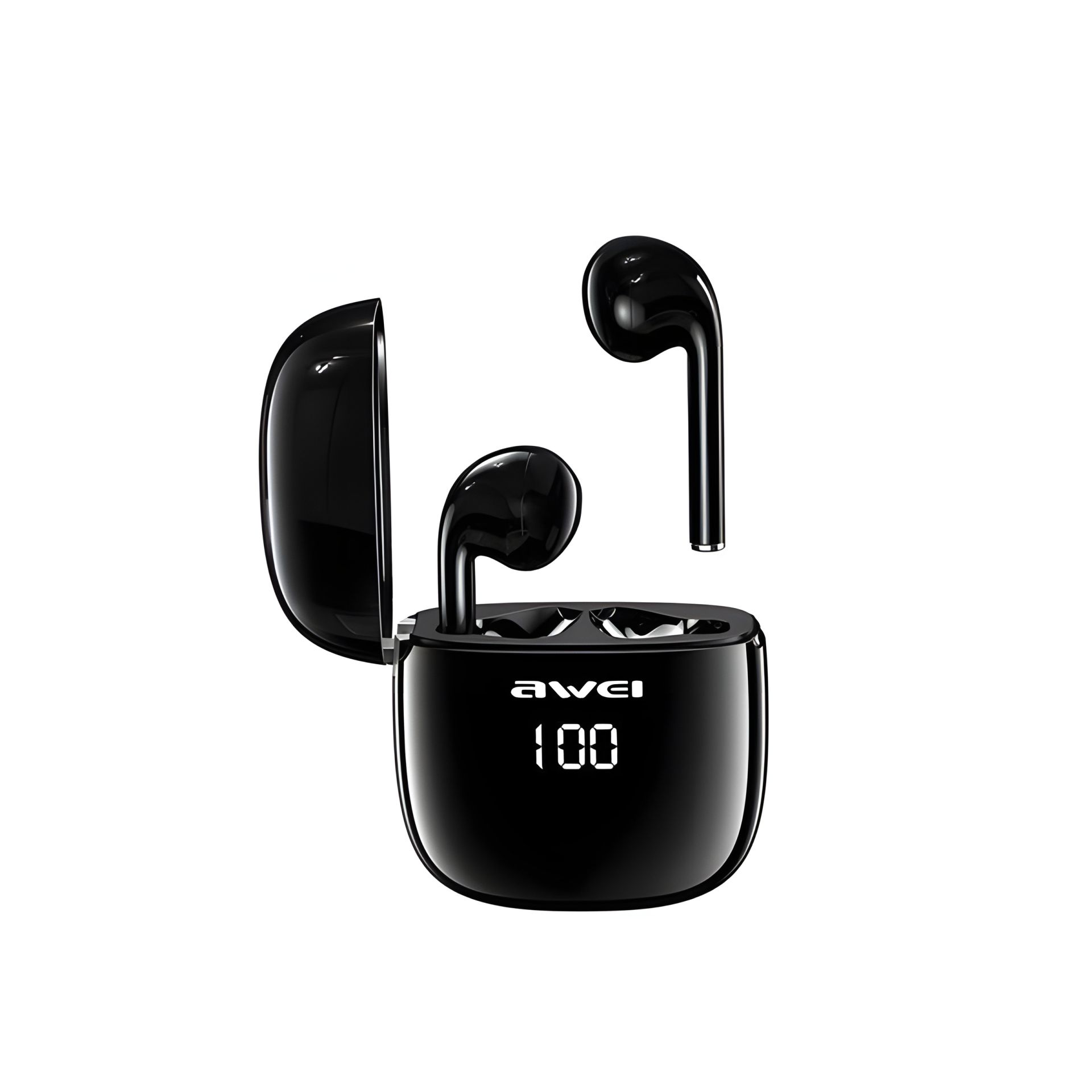 AWEI T28P TWS Bluetooth Earbuds IPX6 |BT5.1, 35/500mAh, 6Hours| black Наушники AWEI T28P TWS Bluetooth Earbuds IPX6 |BT5.1, 35/500mAh, 6Hours| black Наушники