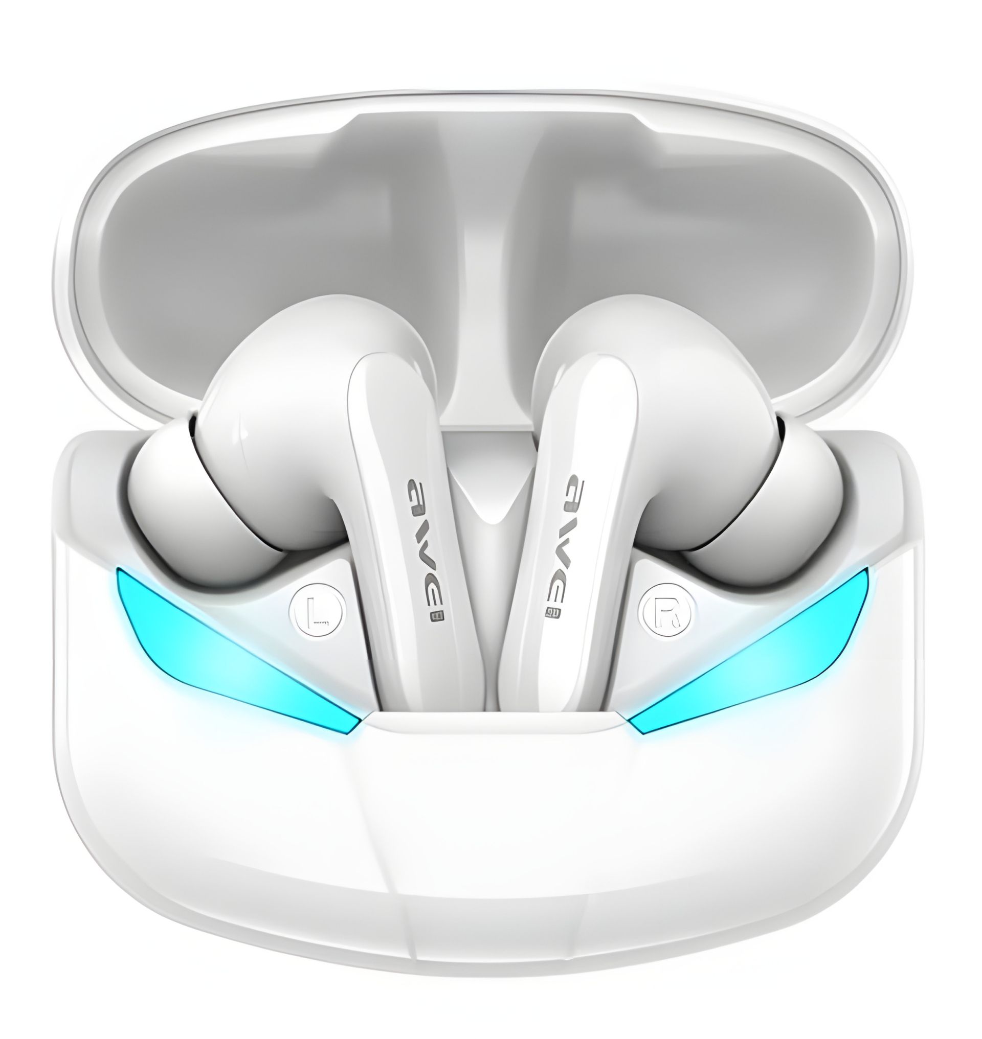 AWEI T35 Gaming TWS Bluetooth Earphone |BT5.0, 35/400mAh, 5Hours| white Наушники AWEI T35 Gaming TWS Bluetooth Earphone |BT5.0, 35/400mAh, 5Hours| white Наушники