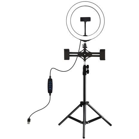 Puluz PKT3053B 10" USB Ring LED Light + 1.1 м Tripod Puluz PKT3053B 10" USB Ring LED Light + 1.1 м Tripod