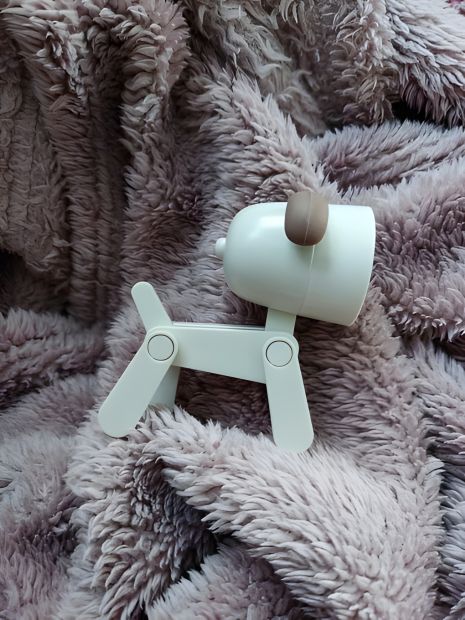 Портативный мини-светильник складной зеленый "Собака" на батарейках Портативный мини-светильник складной зеленый "Собака" на батарейках