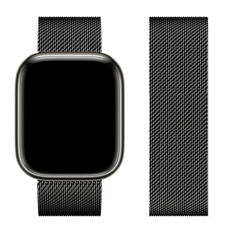 Ремешок металлический Hoco iWatch WA03 milanese steel 38/ 40/ 41mm black Ремешок металлический Hoco iWatch WA03 milanese steel 38/ 40/ 41mm black