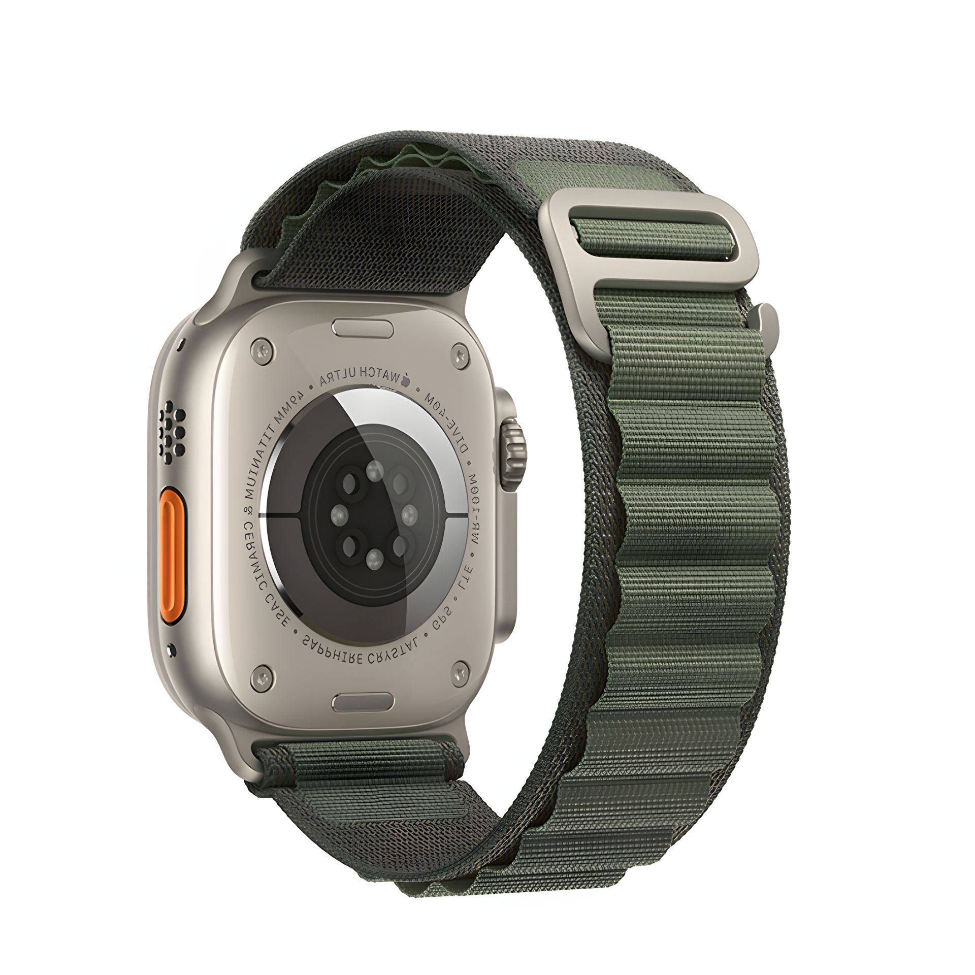 Нейлоновий ремінець для Hoco iWatch WA13 alpine loop 38, 40, 41mm green Нейлоновий ремінець для Hoco iWatch WA13 alpine loop 38, 40, 41mm green
