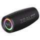 Портативная Bluetooth колонка ZEALOT S56 TWS с LED подсветкой black Портативная Bluetooth колонка ZEALOT S56 TWS с LED подсветкой black