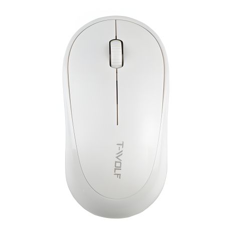 Бездротова Миша TWolf Q18 2.4G, 1000 DPI, 1хАА Білий Бездротова Миша TWolf Q18 2.4G, 1000 DPI, 1хАА Білий