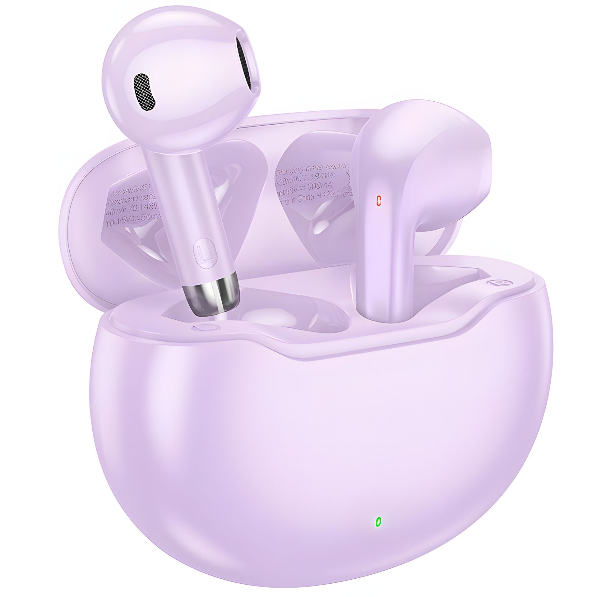 Навушники HOCO EW61 June true wireless BT headset | BT5.3, 40/320mAh, 7h | purple Навушники HOCO EW61 June true wireless BT headset | BT5.3, 40/320mAh, 7h | purple
