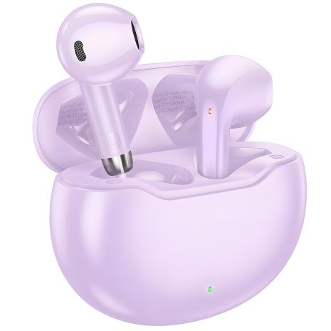 Наушники мастерской HOCO June BT headset EW61 |true wireless, BT5.3, 7h, 40/320mAh| purple Наушники мастерской HOCO June BT headset EW61 |true wireless, BT5.3, 7h, 40/320mAh| purple