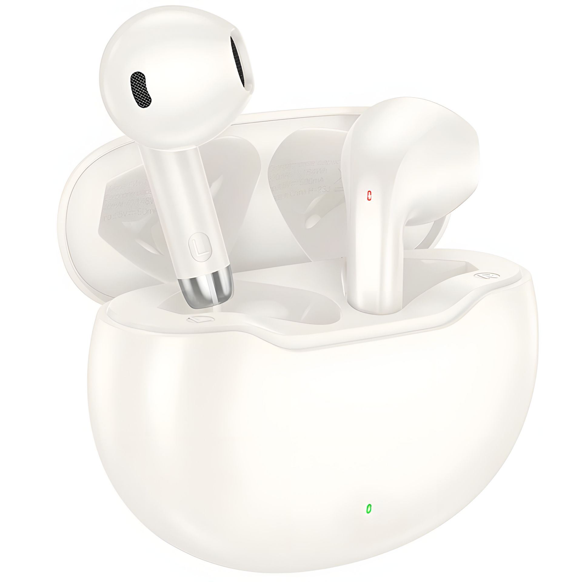 Наушники мастерской HOCO June BT headset EW61 |true wireless, BT5.3, 7h, 40/320mAh| Milky white Наушники мастерской HOCO June BT headset EW61 |true wireless, BT5.3, 7h, 40/320mAh| Milky white