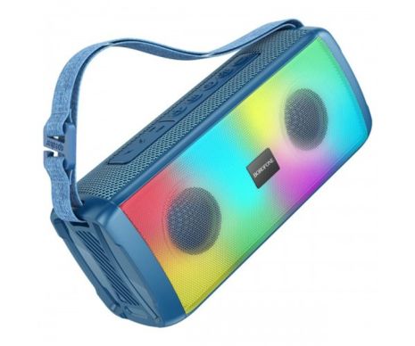 Портативна колонка BOROFONE BR26 Daring sports BT5.3, AUX, USB, FM, TWS, 10W, 2.5h speaker Navy Blue