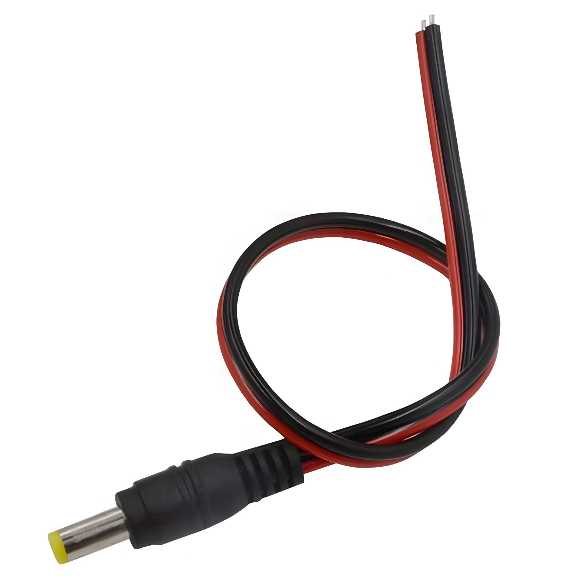 Роз'єм/коннектор Тато (Male) DC 5.5x2.1mm з кабелем 20cm(0.2m) (2 жили) для роутерів, терміналів, ONU, GPON, камер та ін. пристроїв DC Роз'єм/коннектор Тато (Male) DC 5.5x2.1mm з кабелем 20cm(0.2m) (2 жили) для роутерів, терміналів, ONU, GPON, камер та ін. пристроїв DC