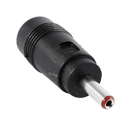 DC адаптер живлення 5.5x2.5(F) to 5.5x1.35(M) для роутерів, терміналів, ONU, камер, пристроїв з DC живленням 5.5x1.35 Black DC адаптер живлення 5.5x2.5(F) to 5.5x1.35(M) для роутерів, терміналів, ONU, камер, пристроїв з DC живленням 5.5x1.35 Black