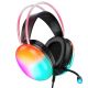 HOCO W109 Plus Rich|USB, 2m, LED| 7.1 channel Black gaming headphones наушники HOCO W109 Plus Rich|USB, 2m, LED| 7.1 channel Black gaming headphones наушники
