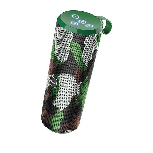 Колонка HOCO BS33 Voice sports wireless speaker|AUX, TF CARD, FM, USB| Camouflage Green Колонка HOCO BS33 Voice sports wireless speaker|AUX, TF CARD, FM, USB| Camouflage Green