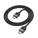 HDMI Кабель HOCO US09 4k HD (1м) black HDMI Кабель HOCO US09 4k HD (1м) black
