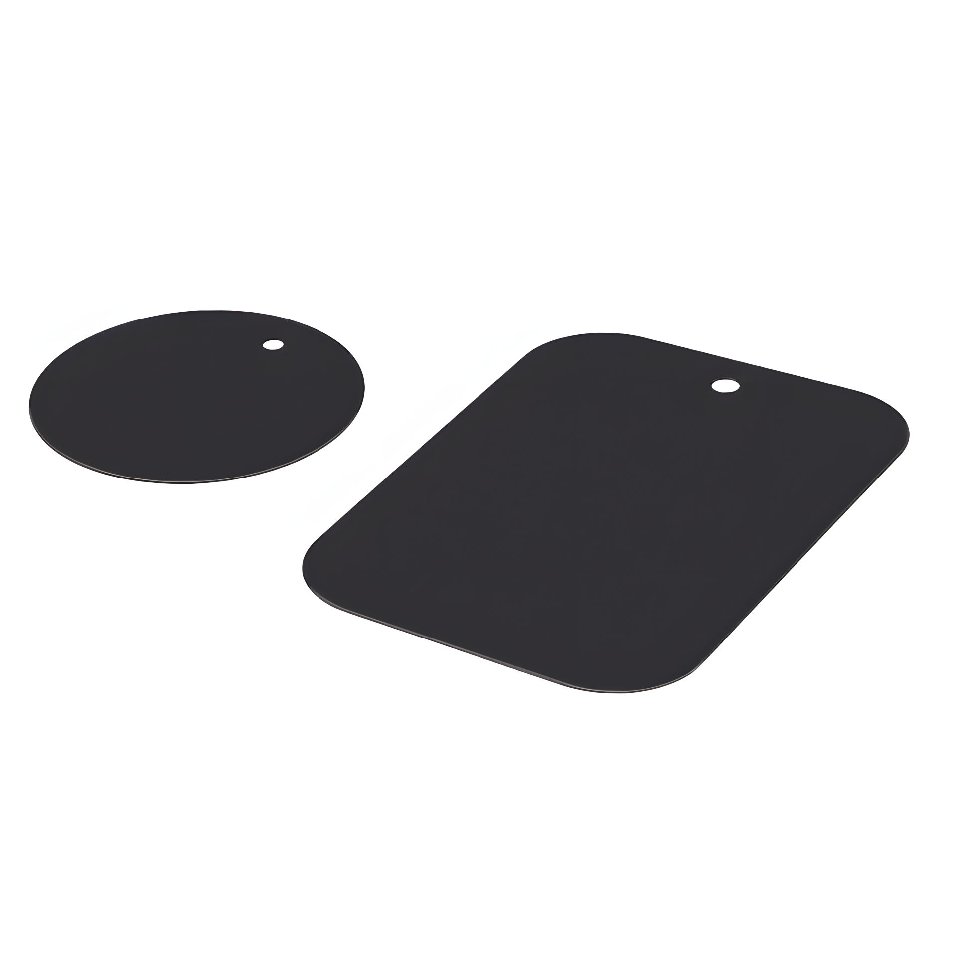 Металеві пластини універсальні для магнітного тримача кругла та прямокутна Металеві пластини універсальні для магнітного тримача кругла та прямокутна