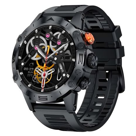 Hoco Y20 Смарт годинник з функцією дзвінка, BT5.1, IP68, 300mAh, 72h, black Hoco Y20 Смарт годинник з функцією дзвінка, BT5.1, IP68, 300mAh, 72h, black