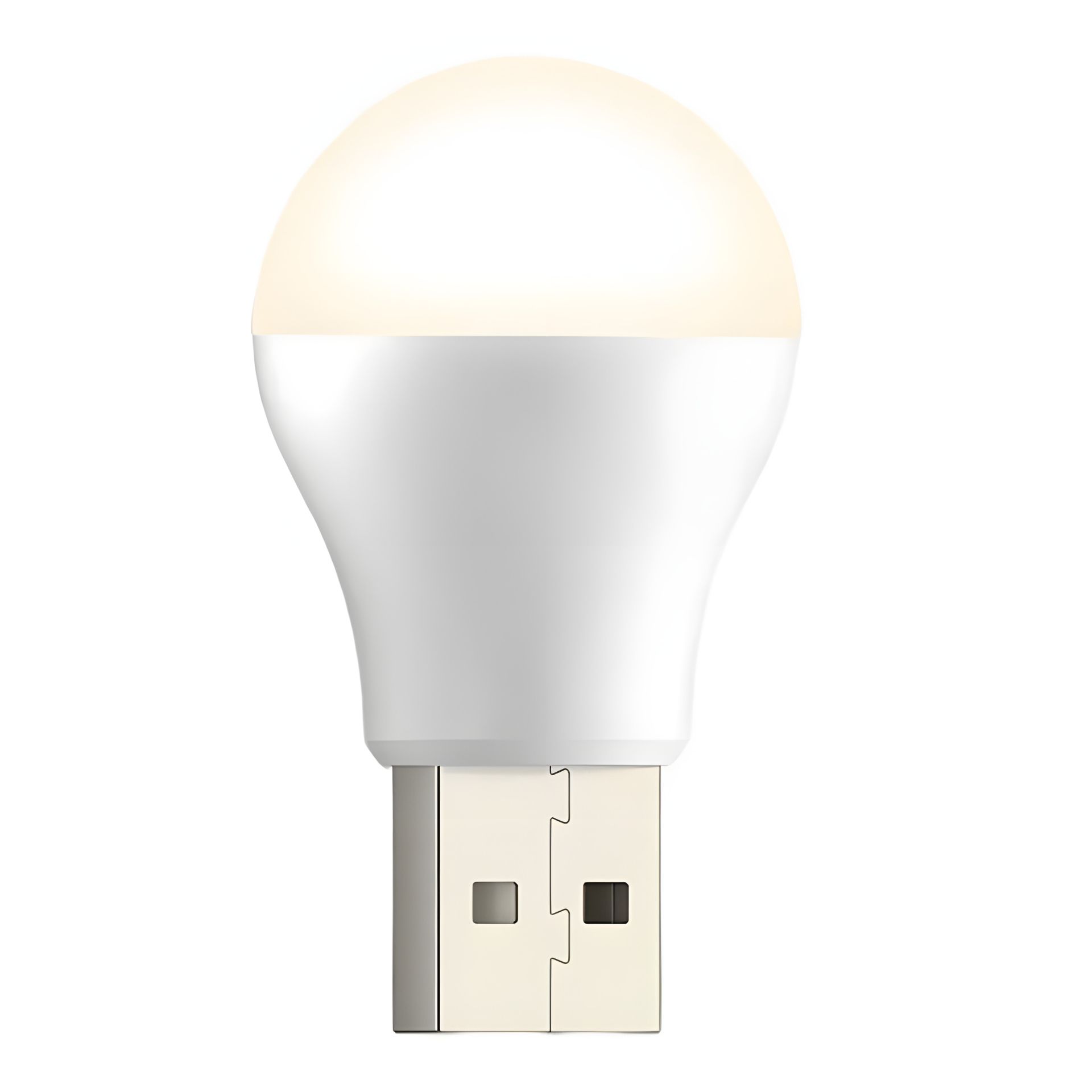 USB LED лампочка "груша" тепле світло USB LED лампочка "груша" тепле світло