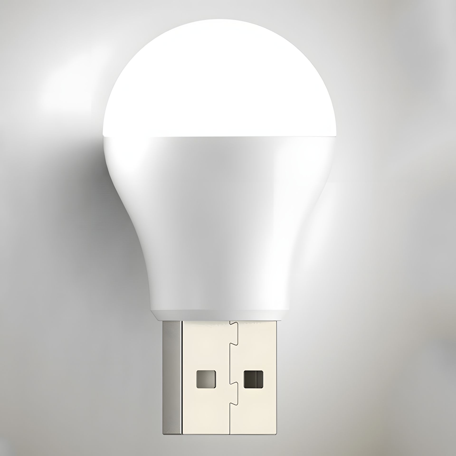 USB LED "груша" лампочка, холодне світло USB LED "груша" лампочка, холодне світло