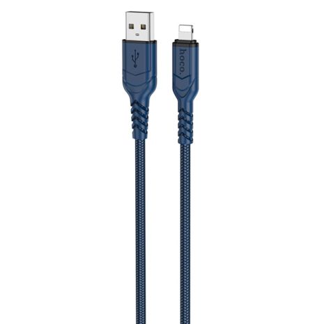 Кабель Hoco X59, USB to Lightning, 2m, синій