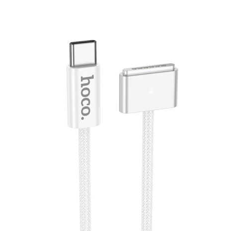 Кабель Hoco X103 магнітний Type-C to MagSafe 3 140W 2m white Кабель Hoco X103 магнітний Type-C to MagSafe 3 140W 2m white