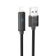Кабель с дисплеем Hoco U127 USB to Lightning черный 1.2m Кабель с дисплеем Hoco U127 USB to Lightning черный 1.2m