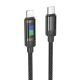 Кабель Hoco U131 2в1 Lightning 1.2m Type-C to USB gray Кабель Hoco U131 2в1 Lightning 1.2m Type-C to USB gray