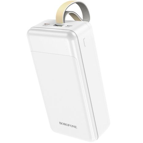 Повербанк Borofone BJ19B (PD 20W + QC3.0 18W/1Type-C/1 USB/30000 mAh) White Повербанк Borofone BJ19B (PD 20W + QC3.0 18W/1Type-C/1 USB/30000 mAh) White