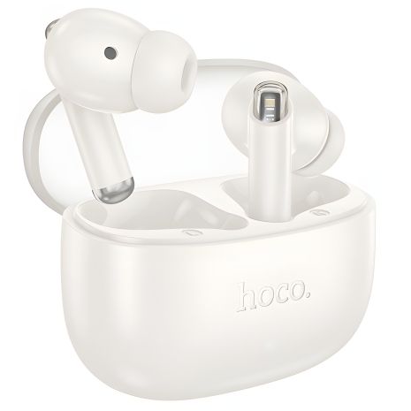 Бездротові навушники Hoco EQ12, TWS, вакуумні, BT5.3, 40mAh, 350mAh, 7h, 32h, білі