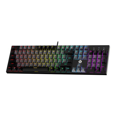 Игровая клавиатура Fantech ATOM MK886V2 с Red Switch, черно-серая