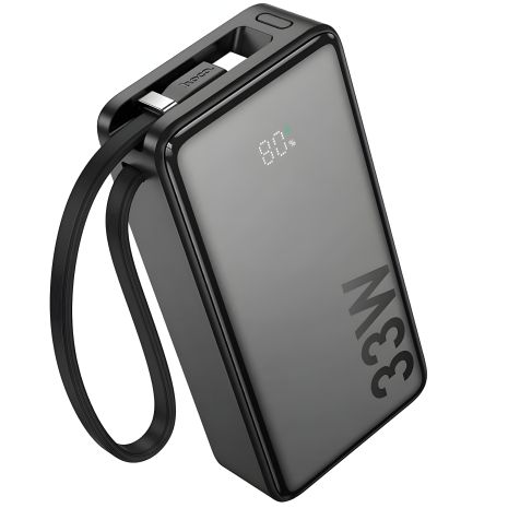 Повербанк Hoco Q27A 10000mAh 33W чорний Повербанк Hoco Q27A 10000mAh 33W чорний