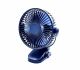 Портативный настольный вентилятор JTW205-64 (сменные аккумуляторы 18650x2шт 3.7V) 5W, 6400mAh, microUSB, прищепка, Navy Blue Портативный настольный вентилятор JTW205-64 (сменные аккумуляторы 18650x2шт 3.7V) 5W, 6400mAh, microUSB, прищепка, Navy Blue