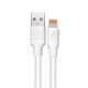 Кабель WUW-X169 USB Lightning 5А white Кабель WUW-X169 USB Lightning 5А white