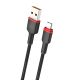 WUW-X203 Кабель USB Type-C 2,4A 1m черный WUW-X203 Кабель USB Type-C 2,4A 1m черный