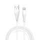 Кабель WUW-X196 USB Lightning 2,4А white Кабель WUW-X196 USB Lightning 2,4А white
