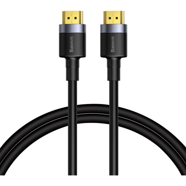 Кабель Baseus Cafule 4KHDMI Male To 4KHDMI Male Adapter Cable 2m Black Кабель Baseus Cafule 4KHDMI Male To 4KHDMI Male Adapter Cable 2m Black