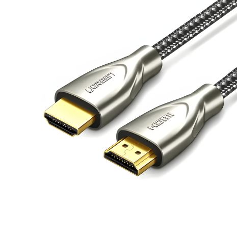 Кабель UGREEN HD131 HDMI Carbon Fiber Zinc Alloy Cable 3m (Gray) (UGR-50109) Кабель UGREEN HD131 HDMI Carbon Fiber Zinc Alloy Cable 3m (Gray) (UGR-50109)