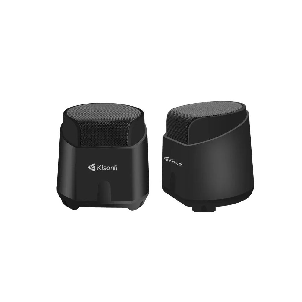 Колонки для компьютера черные Kisonli K500 Колонки для компьютера черные Kisonli K500