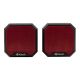 Комп'ютерні колонки Kisonli KS-02, 7W, USB, 3.5mm Червоні Комп'ютерні колонки Kisonli KS-02, 7W, USB, 3.5mm Червоні
