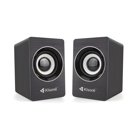 Комп'ютерні колонки Kisonli A-707 чорні Комп'ютерні колонки Kisonli A-707 чорні