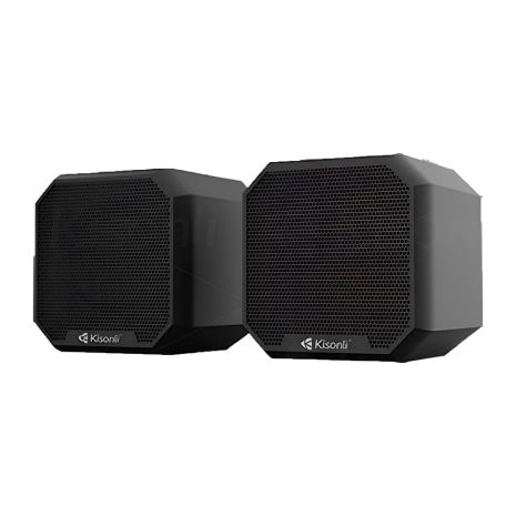 Комп'ютерні колонки Kisonli KS-02 Чорний Комп'ютерні колонки Kisonli KS-02 Чорний