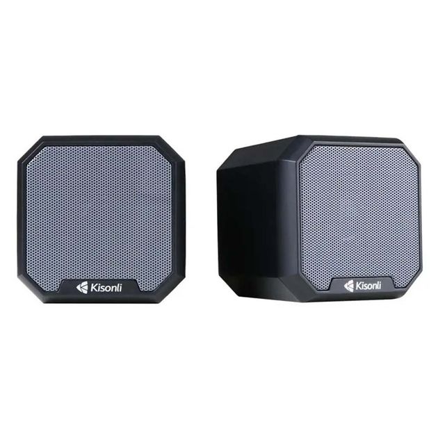 Компьютерные колонки Kisonli KS-02 Серый Компьютерные колонки Kisonli KS-02 Серый