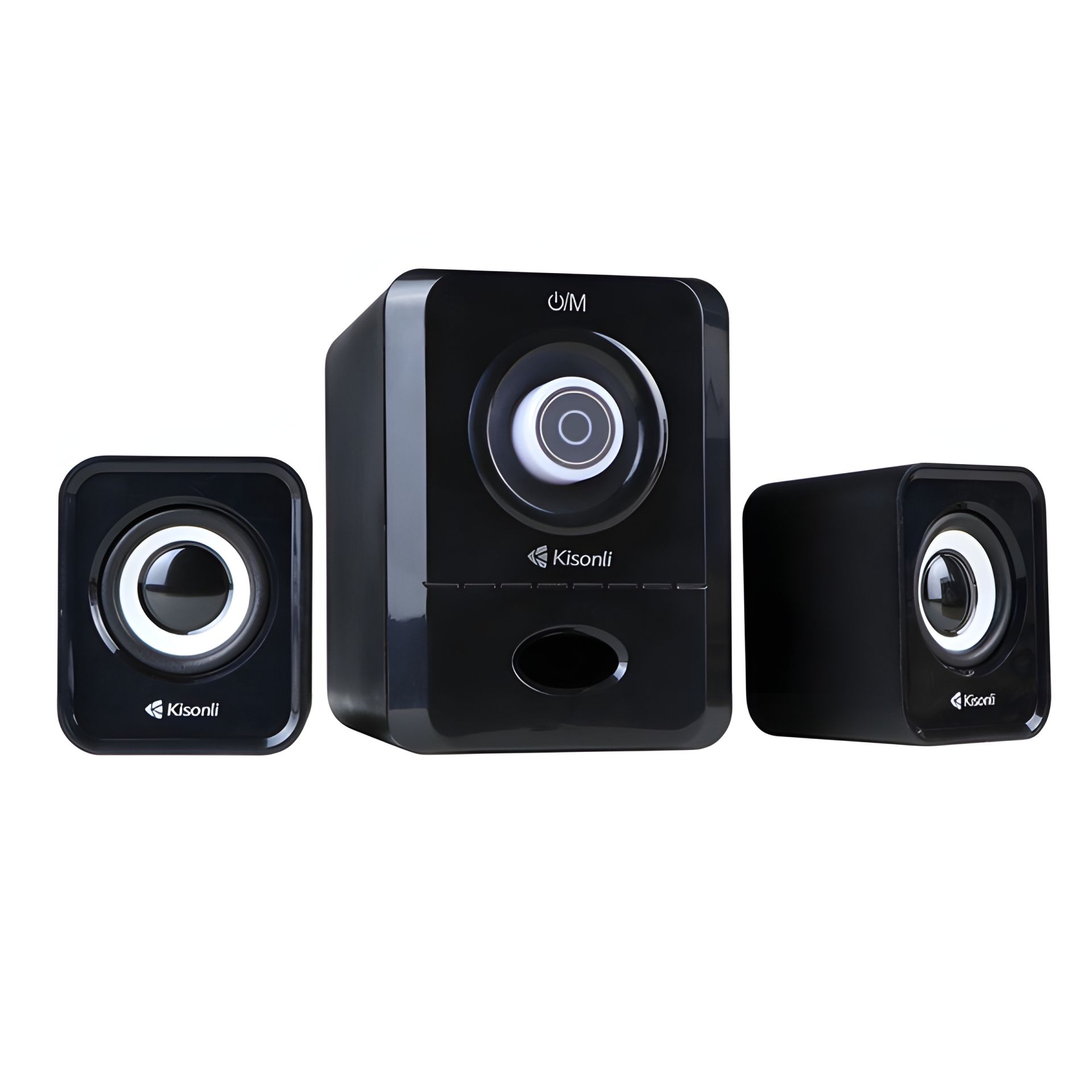 Комп'ютерні колонки Kisonli U-2900BT, 11W, USB, 3.5mm Чорний Комп'ютерні колонки Kisonli U-2900BT, 11W, USB, 3.5mm Чорний